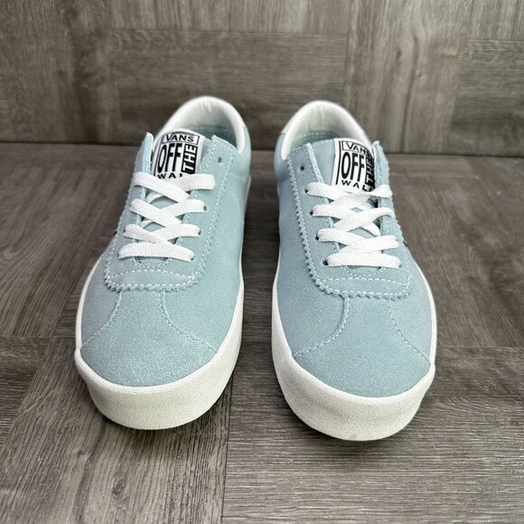 Vans Sports Low Women's size 7 Light Blue Suede Shoes - Picture 4 of 8